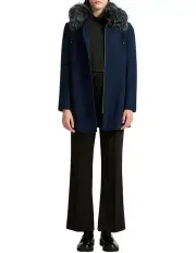 [Marcs] Stephanie Felted Wool Coat in Emmett