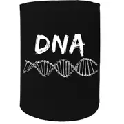Alcohol Stubby Holder - Cycling Dna - Funny Novelty Birthday Gift Joke Beer Can Bottle Coolie