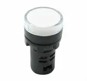5Pcs White LED Indicator Pilot Signal Light Lamp 12V [M2]