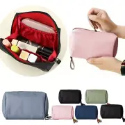 Cosmetic Bags Nylon Zippered Travel Toiletry Pouch Women Travel Makeup Bag Purse