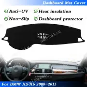 For BMW X5 X6 Black Dashmat Dashboard Mat Dash Cover Sun Visor Pad AM (for: BMW)