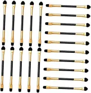 CRILSTYLEO Make Up Brushes Set Double Sided Eye Shadow Brush for Women 20pcs Precision Makeup Brush for Eye Makeup Long Lasting Comfortable Grip