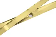 800mm Tile Insert Shower Bathroom Brushed Brass Grate Drain w/ Centre outlet Floor Waste