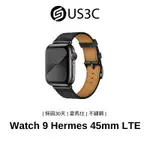 APPLE WATCH 9 HERMES 45MM GPS+LTE 智慧手錶 不銹鋼材質 愛馬仕錶帶 二手品