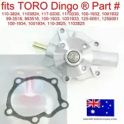 for TORO Dingo 110-3824 Water Pump Assembly Gasket 117-0330 Pipe 100-1932 TX 525