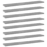 Replacement Shelf Panel For Book Cabinet 60x10cm Chipboard Bookshelf Boards 8pcs