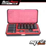 SP Tools 1/2"Dr Deep Impact Socket Set - 6pt SAE - 14pc | SP20325