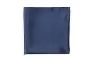 Jeff Banks Men's Elegant Modern Occasions Range Silk Stylish Pocket Square Navy
