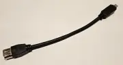 IEEE-1394 (Sony i-Link) Firewire 4-Pin Male Plug to 6-Pin Female Cable (6.5 in)