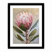 Protea Flowers painting Art Framed print