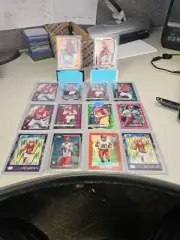 Commanders Lot 14 cards incl. Jayden Daniels, LM holo & purple shock & more
