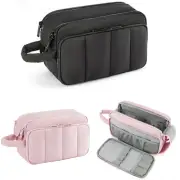 Compartment Make Up Case Wide-open Toiletry Bag Makeup Bag Organizer Travel
