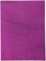 6 Pack CousinDIY Glitter Foam Sheet 9"X12" 2mm-Hot Pink 5A002F6F-599