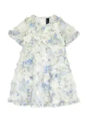 Needle & Thread Kids Maeve Floral-print Tulle Dress - Blue - 04YR (4 Years) 04YR (4 years)