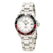 Invicta Men's Watch Pro Diver White Dial Automatic Silver Tone Bracelet 9404