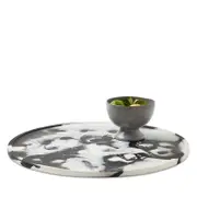 Blue Pheasant Hugo Swirled Lazy Susan, 24