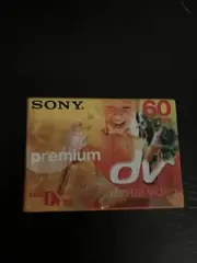 SONY Premium SP60 LP90 Mini DV Digital Video Blank Cassette Tape New Sealed
