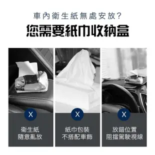 【JHS】2入組 車用面紙盒 附擦拭抹布(衛生紙盒 車頂面紙盒 車用面紙盒 汽車收納 車用面紙盒套)