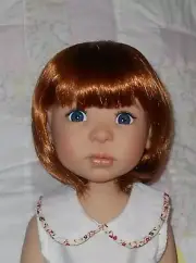 Kemper CONNIE Doll Wig SIZE 10/11 CARROT RED Paige, Bobbed, Doris Day (NS) NWT