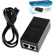 HQRP High Power 30W POE/Power Over Ethernet Injector 10/100/1000Mbps IEEE802.3AT