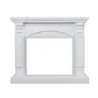 Cove Electric Fireplace Heater White Mantel