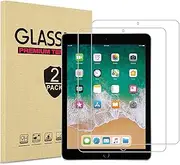 [2 Pack] Hitee iPad 9.7 Inch 6th / 5th Generation Screen Protector, Tempered Glass Screen Film Guard for iPad 9.7 2018/2017, iPad Pro 9.7 2016, iPad Air 2 2014 / iPad Air 2013 Anti- Scratch Clear