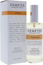 Demeter Almond for Unisex 4 oz Cologne Spray, 120 ml