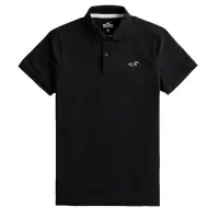 在飛比找Yahoo奇摩購物中心優惠-Hollister HCO 短袖 polo 黑色 1530