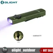 OLIGHT Arkfeld UV 365nm Light with 1000 Lumen Cool White LED Flat EDC Flashlight