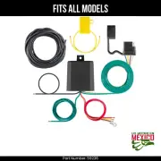 For 2004 Nissan Pathfinder Armada 4 Pin Trailer Wiring Plug Fits All Models Curt