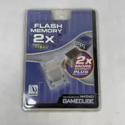 Nintendo GameCube Flash Memory card 118 Blocks Interact BRAND NEW SEALED