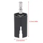 Black String Winder Tuning Peg Puller Electric Drill For Guitar Bass Repair Tool
