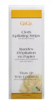 Gigi Cloth Epilating Strips 100 Count, Large 3" X 9", 100 Strips Free Shipping