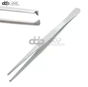 Huge Tweezers Thumb Dressing Forceps 12" 1x2 Teeth Veterinary Surgical Instru