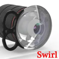 在飛比找蝦皮商城精選優惠-Knightx Swirl Prism 特效鏡頭濾鏡適用於所