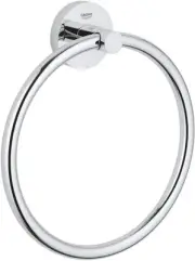 Metal 7.48-in. Towel-Ring, Starlight Chrome