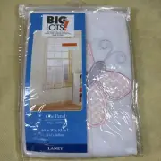 Big Lots Laney Butterfly One Panel White And Pink 40 In By 63 In New P4