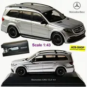 Mercedes-Amg GLS 63 4MATIC SUV 2015-19 X166 Iridium Silver 1:43 Spark / Minimax