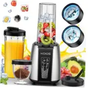 Smoothie Blender, Max 1000w Personal Blender for Shakes and Smoothies, 12Pcs