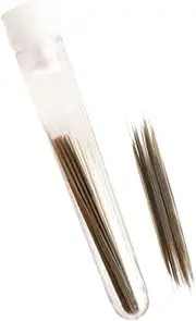 MsaHeuto Simulated Cat Beards Stuffed Toy Whiskers Doll Beards Artificial Animal Beard for DIY Accessories, Black and Brown, 0.2mm