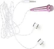 MINAOLULUS Miniature Vocal Microphone Portable Professional Mic for Voice Recording Lightweight Design for Phones Tablets Computers Durable Construction for Videos Karaoke