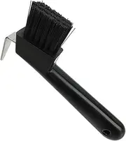 AIMALL Horsegear Supplies - Horseshoe Hook and Brush Set, Horseshoe Cleaning Tools for Equestrian Grooming