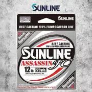 Sunline Assassin FC Best Casting 100% Fluorocarbon