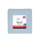 3 Piece,Mainstays Super Soft Brushed Microfiber Bed Sheet Set, Placid Blue Full