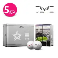在飛比找momo購物網優惠-【V PLUS】U5X Golf Ball 高爾夫球 白 5