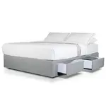 [Sleeping Giant] Mode Storage Bed Base Light Grey