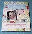 AURIFIL Sew Cherry 2 FROM LORI HOLT 10 SMALL SPOOLS 50 WT COTTON