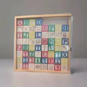 Melissa and Doug ABC Blocks 60 Alphabet Blocks in Sturdy Storage Box Ages 2+