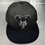 Arizona Diamondbacks Snakehead Logo New Era 59FIFTY MLB Corduroy Cap Hat 7 1/8