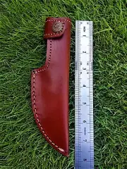 Leather knife sheath 4.5”Fixed Blade Knife Sheath Hand Craft Belt Loop